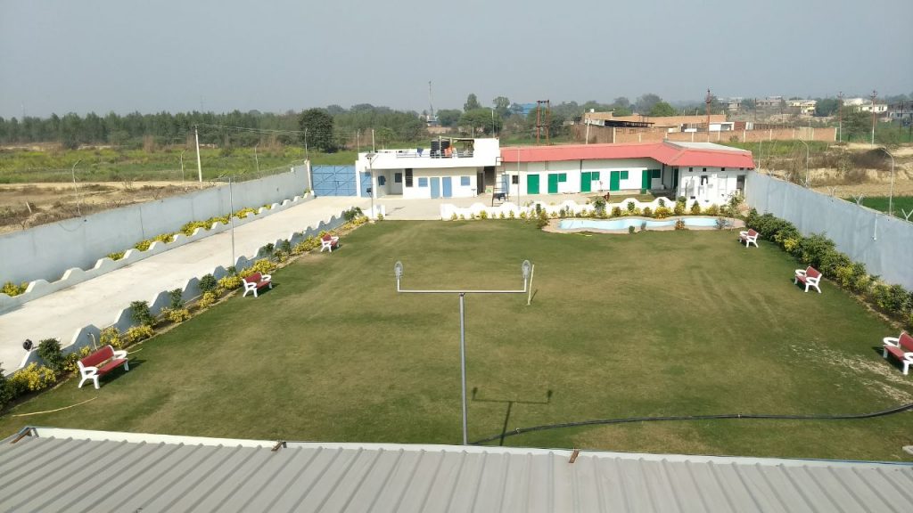 Green Area of Factory