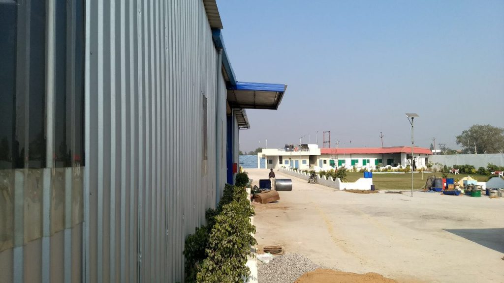 Shed for Raw material Storage